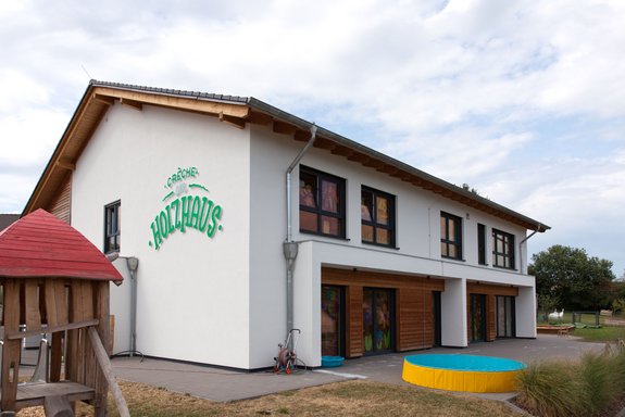 Kindergarten in Massivholzbauweise